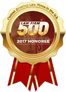 Law Firm 500 - 2017 Honoree